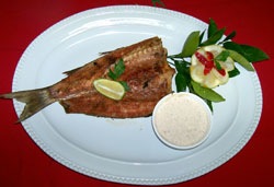 smoked mullet